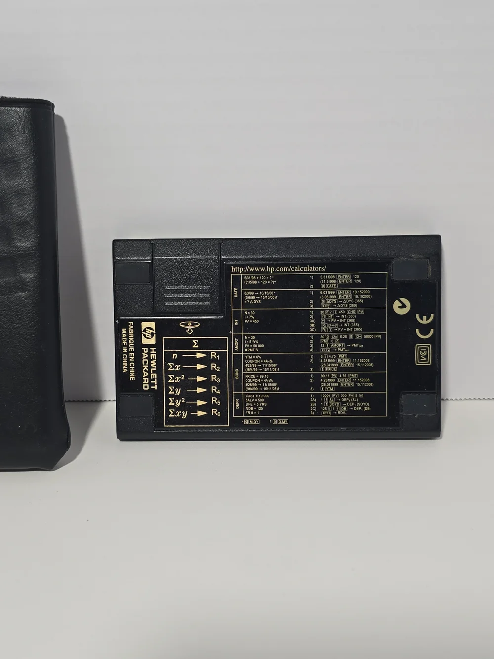 Hewlett-packard 12c Vintage Calculator. New Battery Works Great